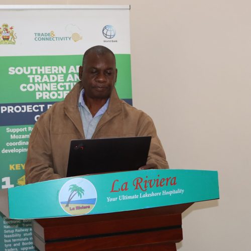 Mr. John Bosco Phiri - Director of Planning in the Ministry of Transport 